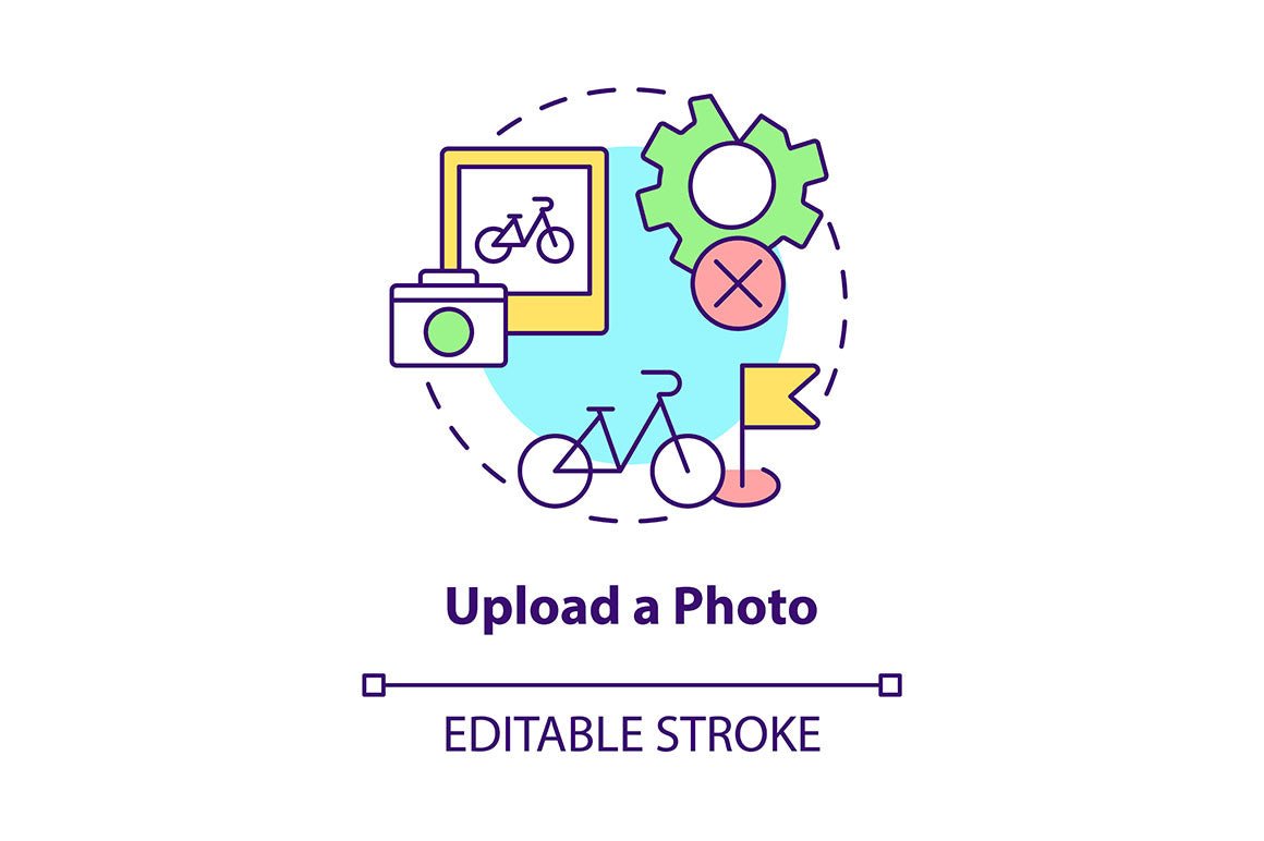 Bike and Scooter Sharing Icons Bundle