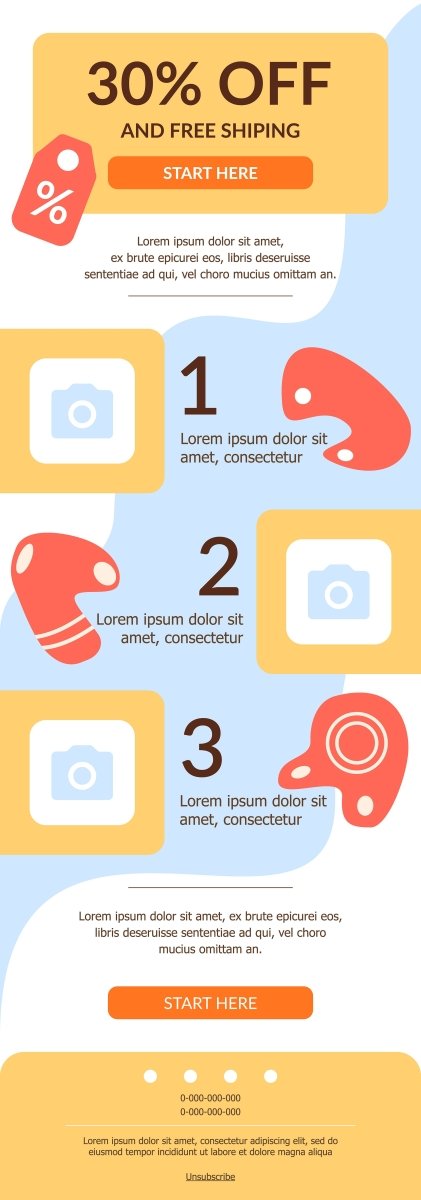 Brochure and newsletter template bundle