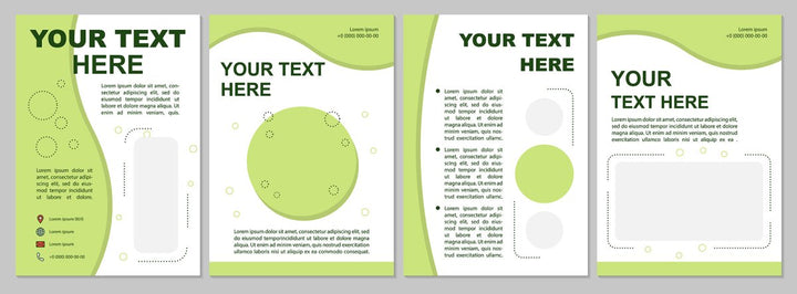 Brochure and newsletter template bundle