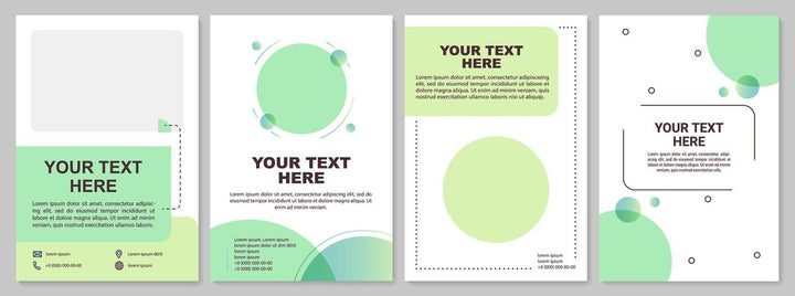 Brochure and newsletter template bundle