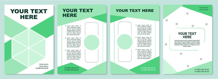 Brochure and newsletter template bundle