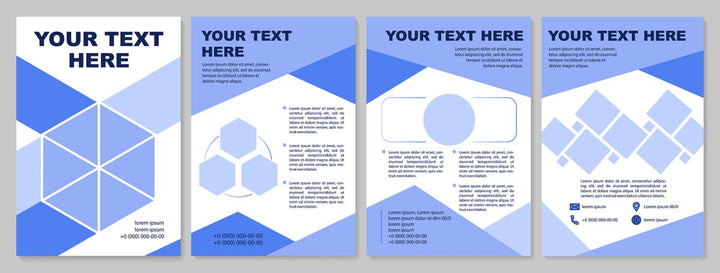 Brochure and newsletter template bundle