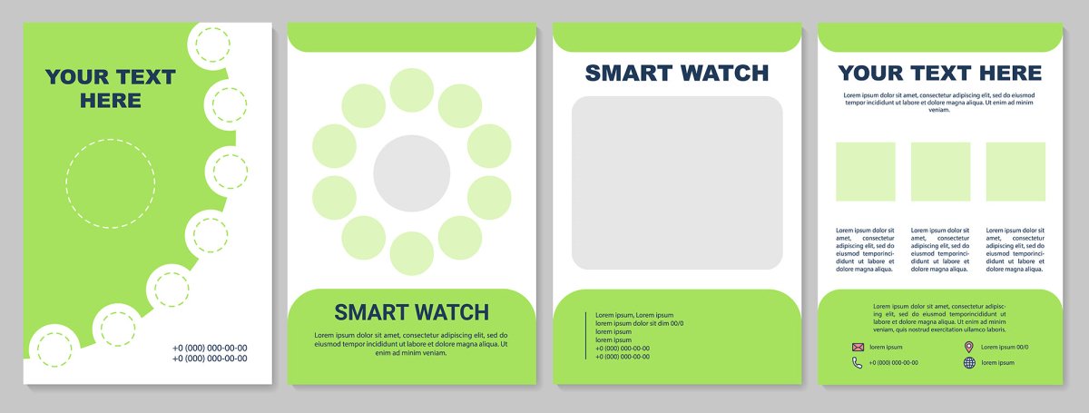 Brochure and newsletter template bundle