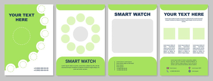 Brochure and newsletter template bundle