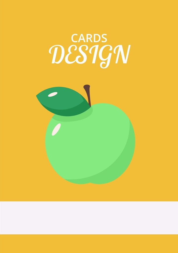 Brochure nutrition elements card bundle