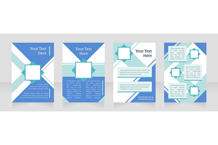 Brochure template layout design bundle