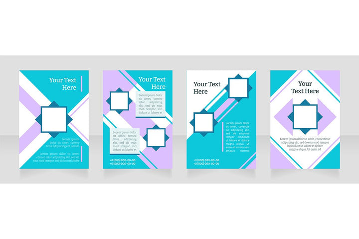 Brochure template layout design bundle