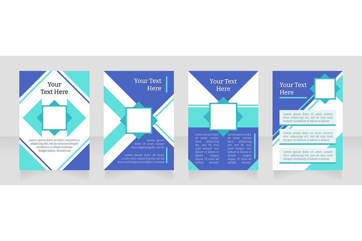 Brochure template layout design bundle