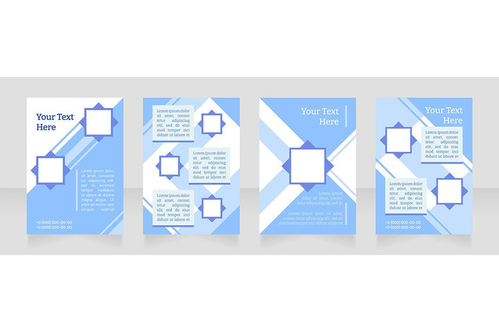 Brochure template layout design bundle