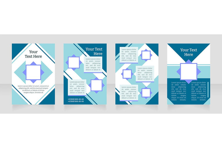 Brochure template layout design bundle