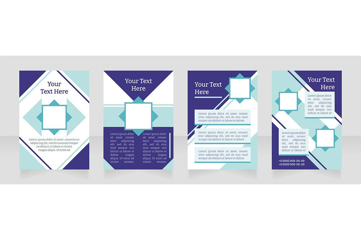Brochure template layout design bundle
