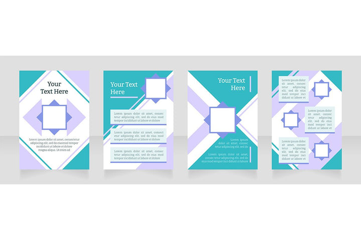 Brochure template layout design bundle