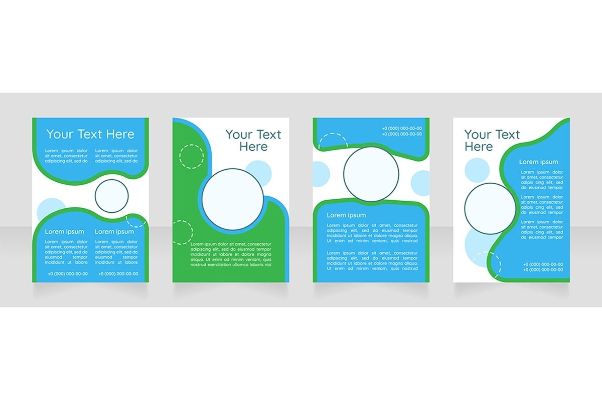Brochure template layout design bundle