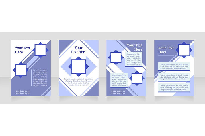 Brochure template layout design bundle