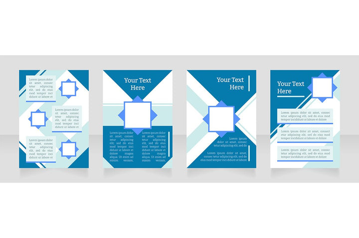 Brochure template layout design bundle