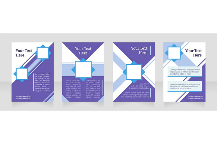 Brochure template layout design bundle
