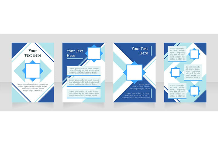 Brochure template layout design bundle
