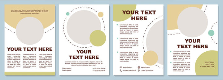 Brochure templates bundle