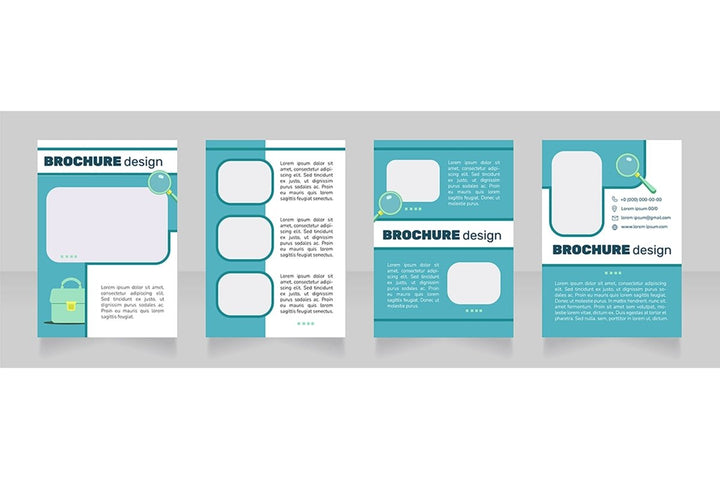Build career brochure design bundle