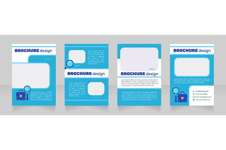 Build career brochure design bundle