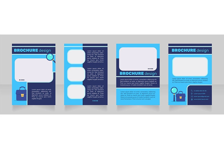 Build career brochure design bundle