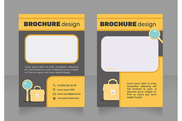 Build career brochure design bundle