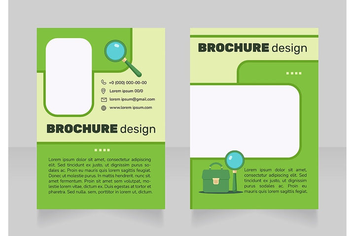 Build career brochure design bundle
