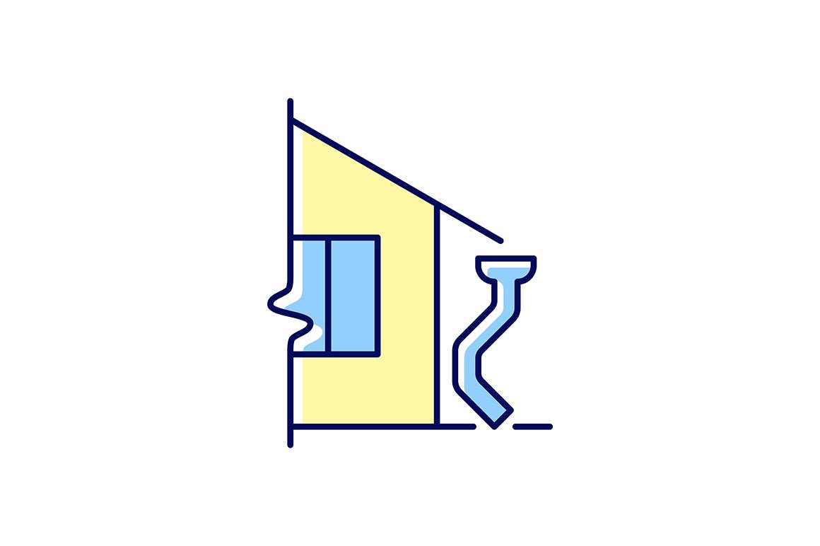 Building safety requirements RGB color icons set