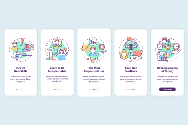 Career Advancement App Page Bundle
