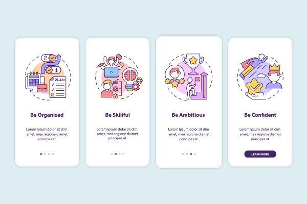 Career Advancement App Page Bundle