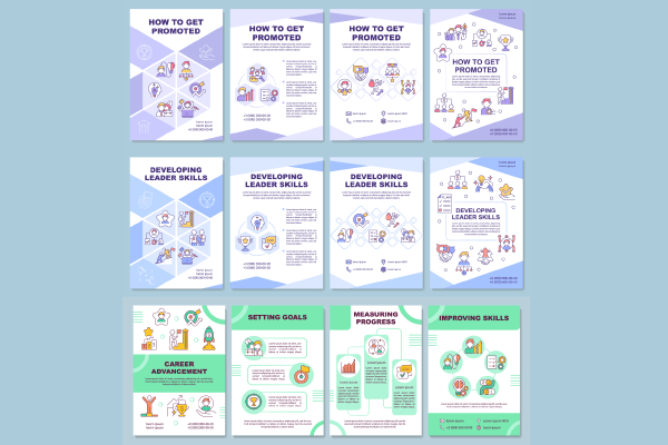 Career Advancement Brochures Bundle