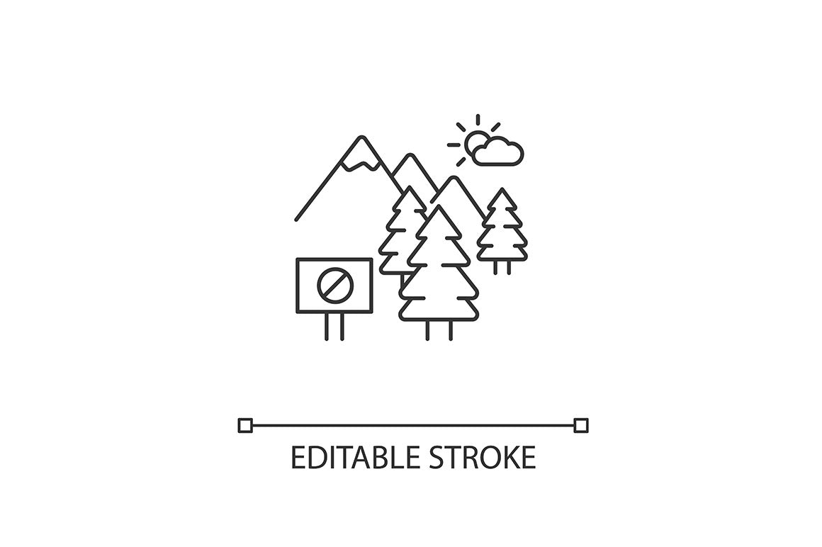 Charity pixel perfect linear icons set