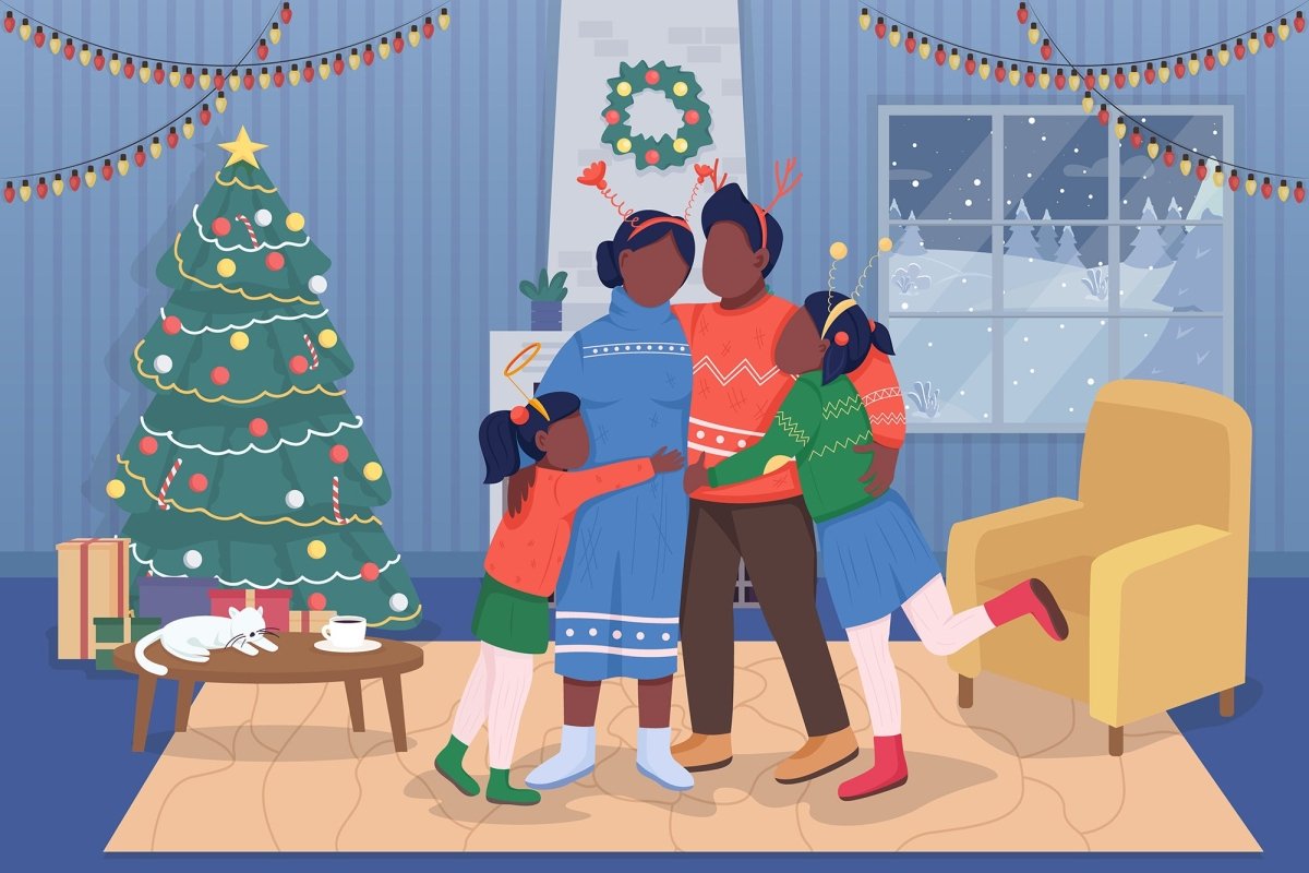 Christmas illustrations bundle