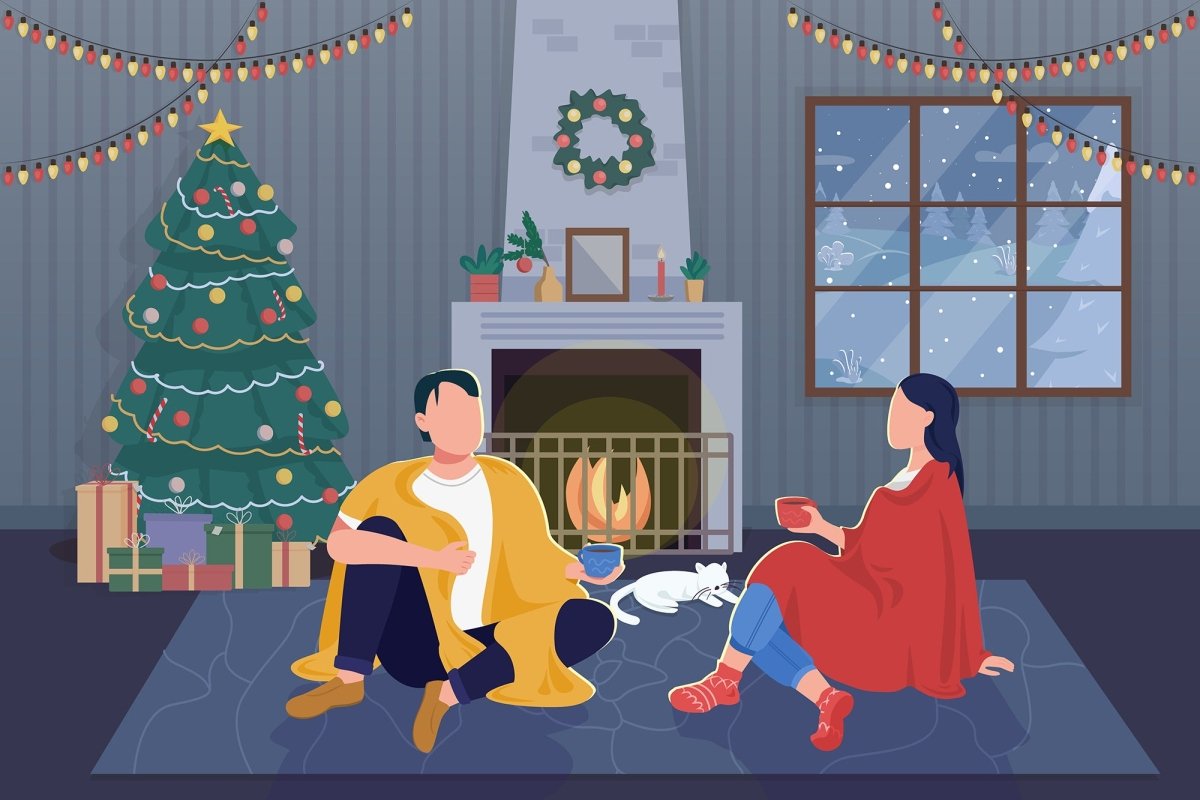 Christmas illustrations bundle