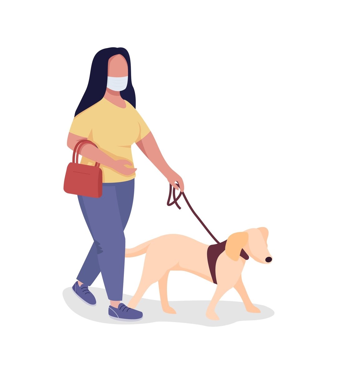 City life color vector character bundle