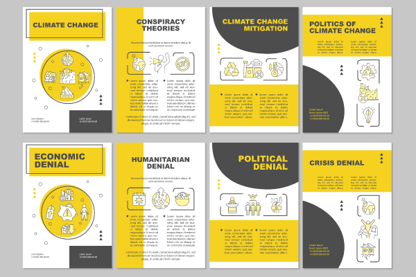 Climate Change Brochures Bundle