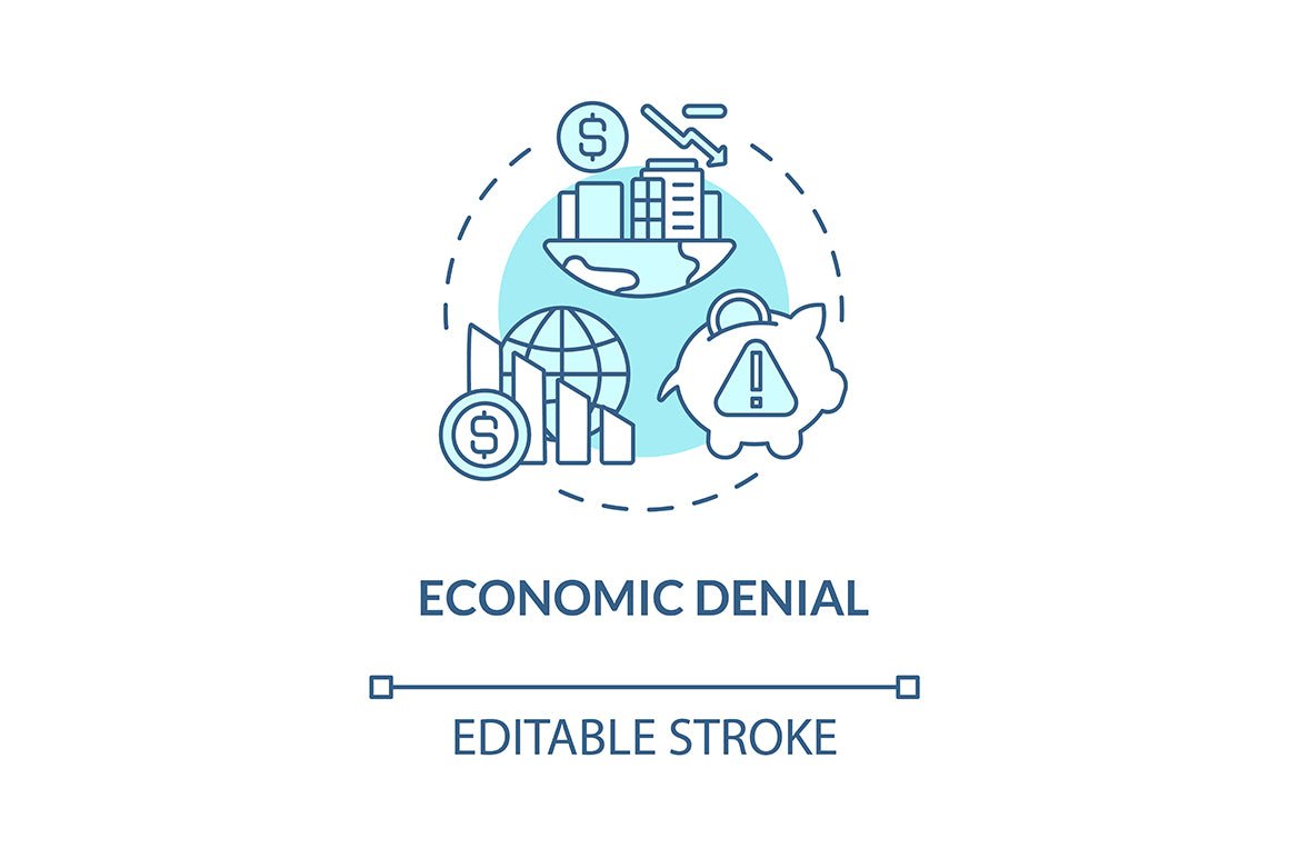 Climate skepticism and conspiracy blue concept icons set