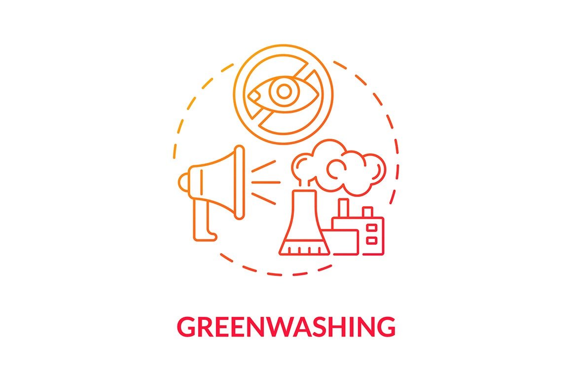 Climate Skepticism Gradient Icons Bundle