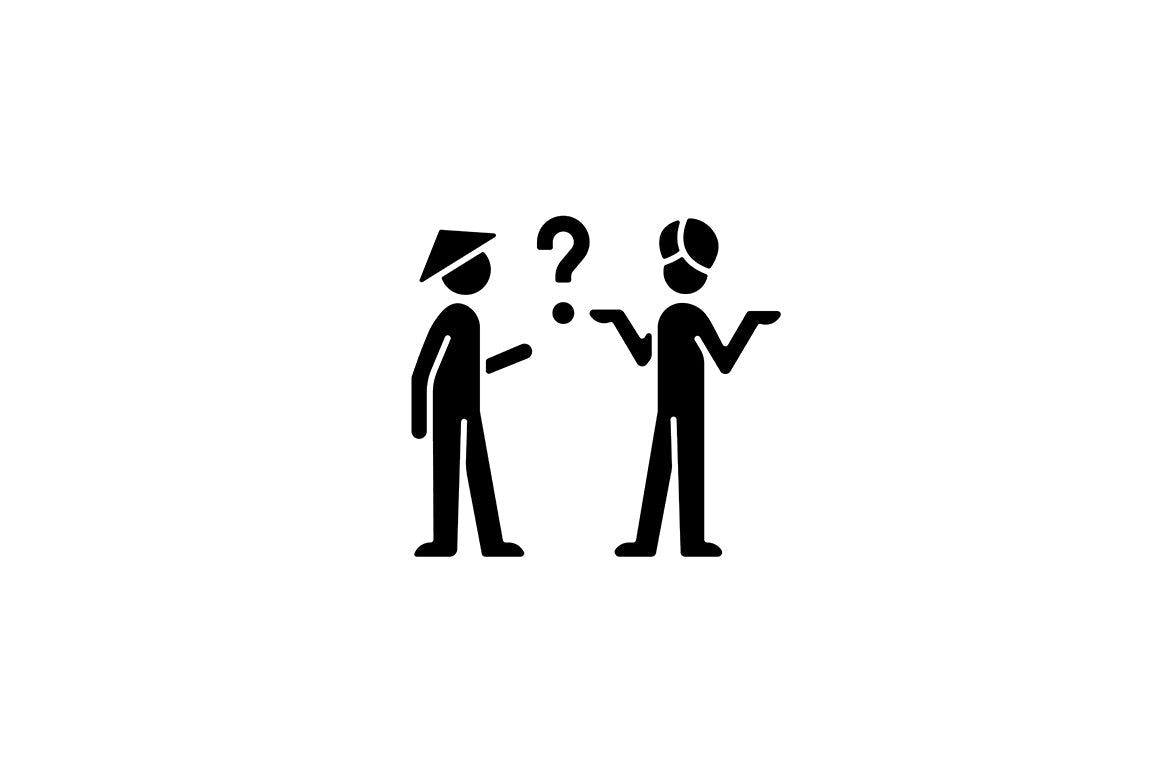 Communication channel black glyph icons set on white space