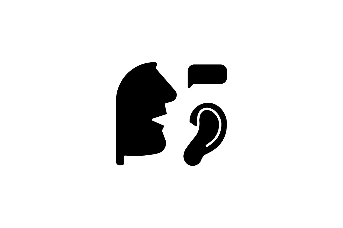 Communication channel black glyph icons set on white space