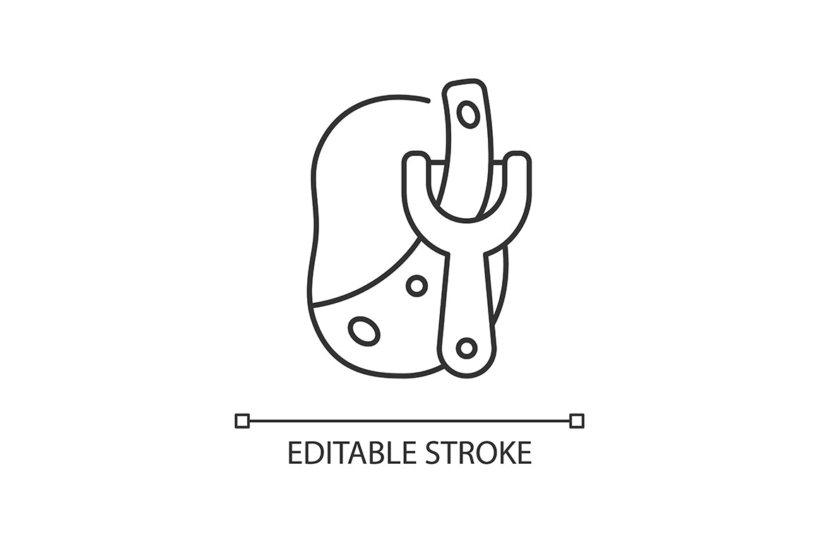 Cooking instruction linear icons set for dark and light mode