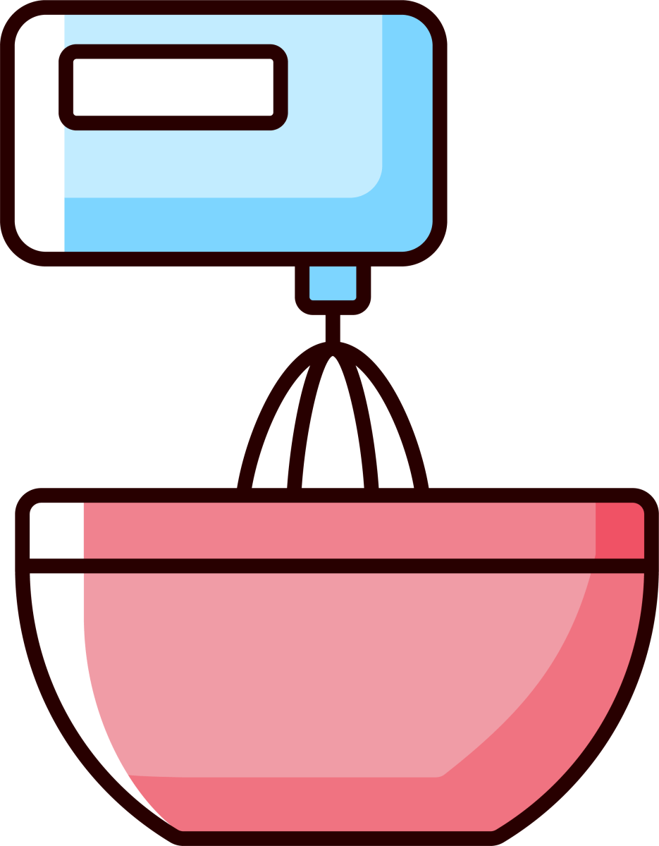 Cooking instruction RGB color icons set