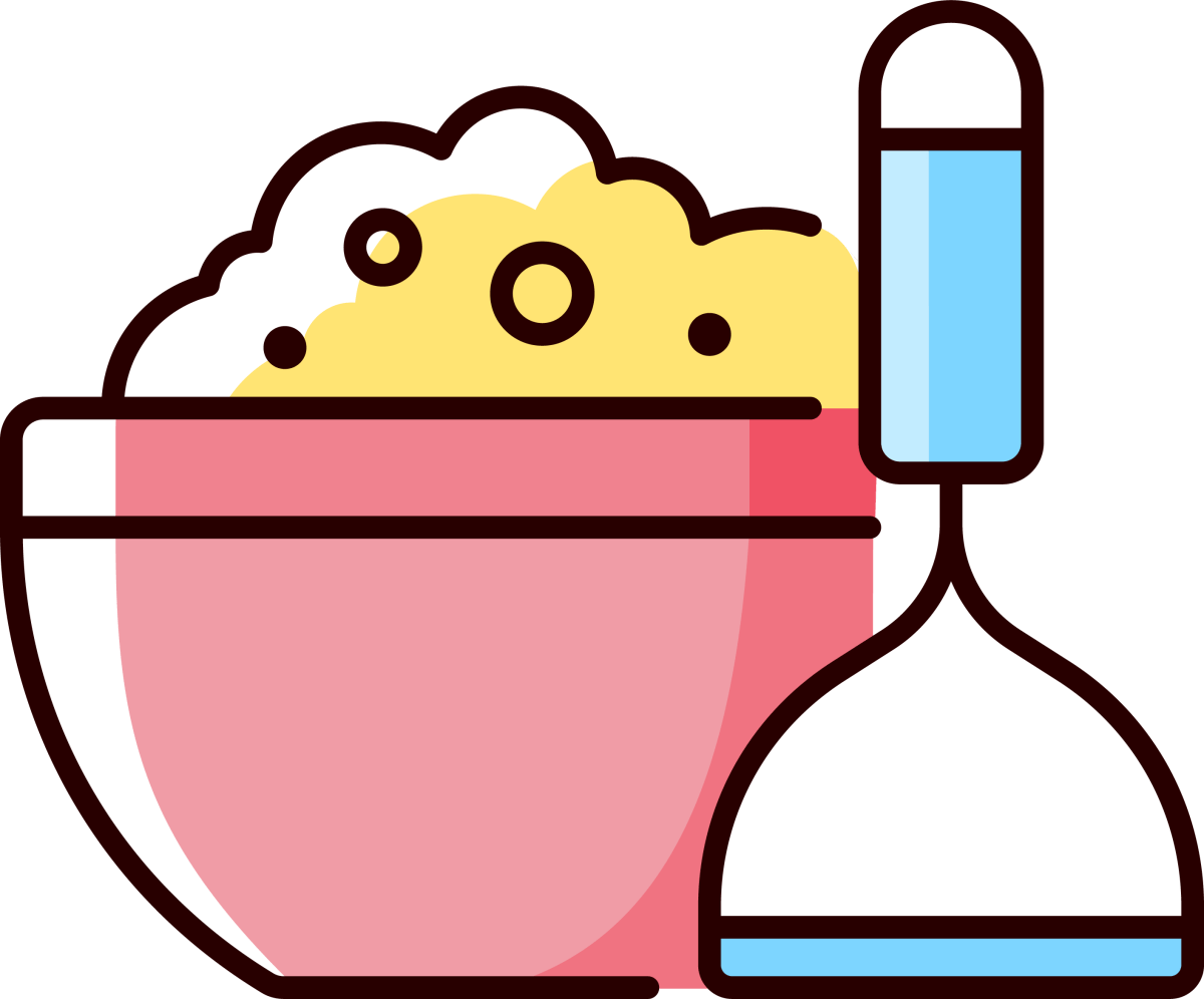 Cooking instruction RGB color icons set