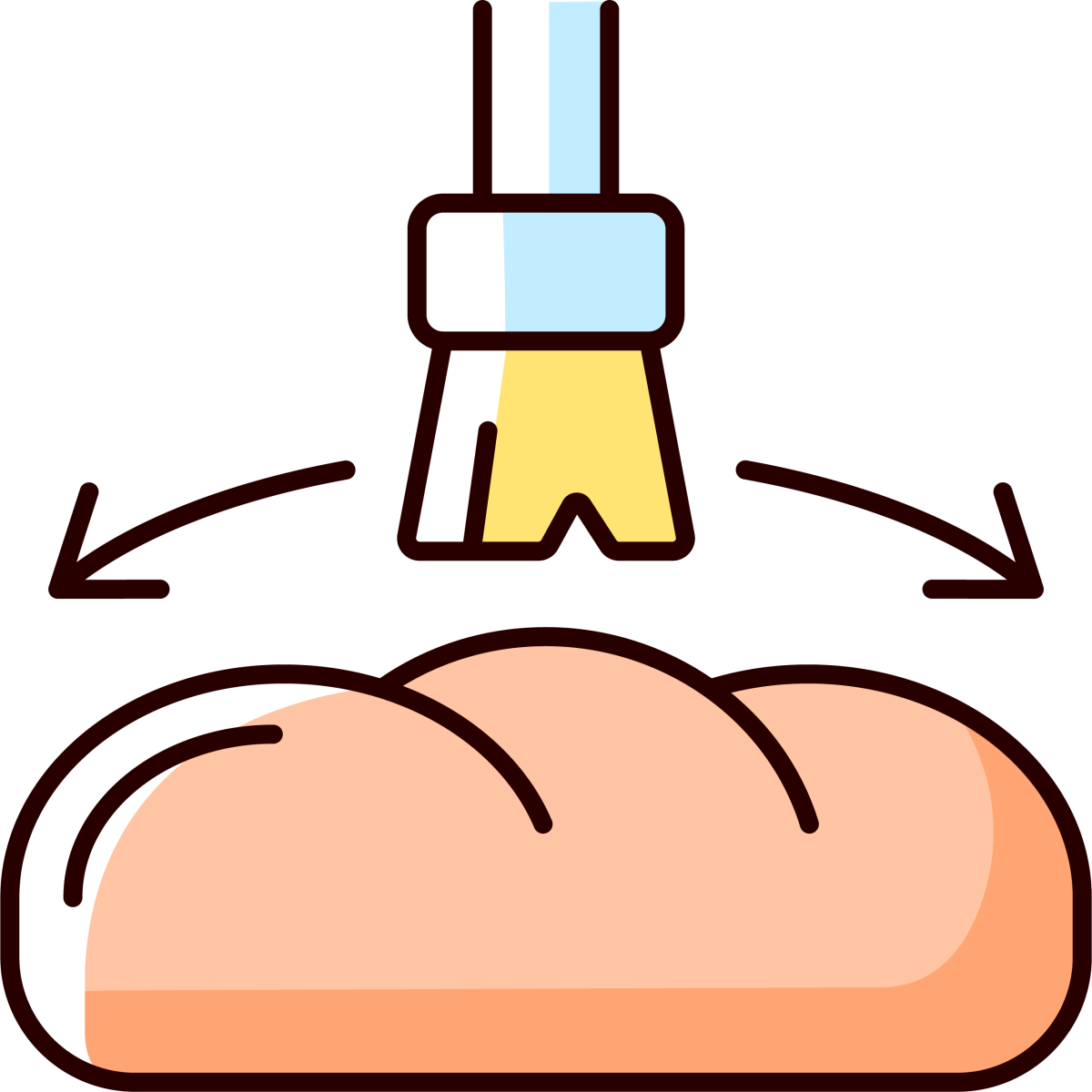 Cooking instruction RGB color icons set