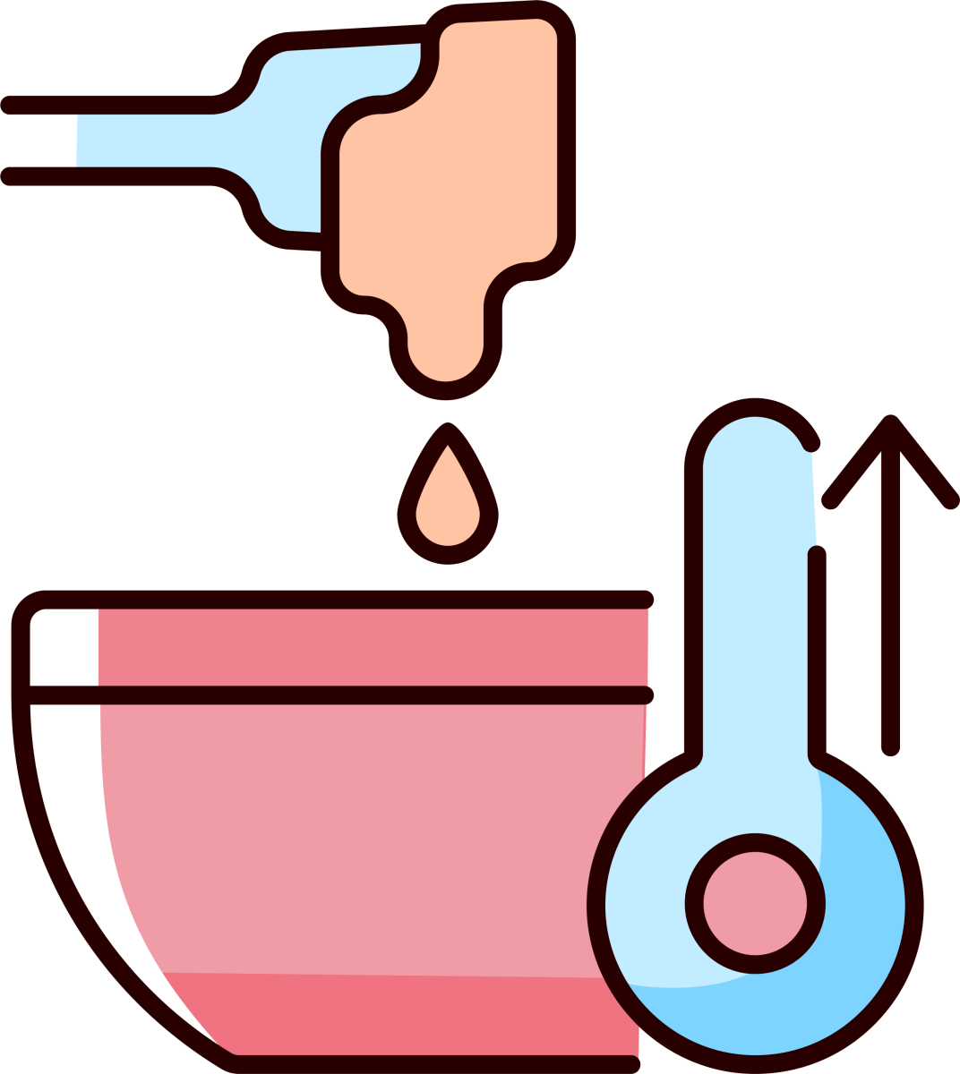 Cooking instruction RGB color icons set