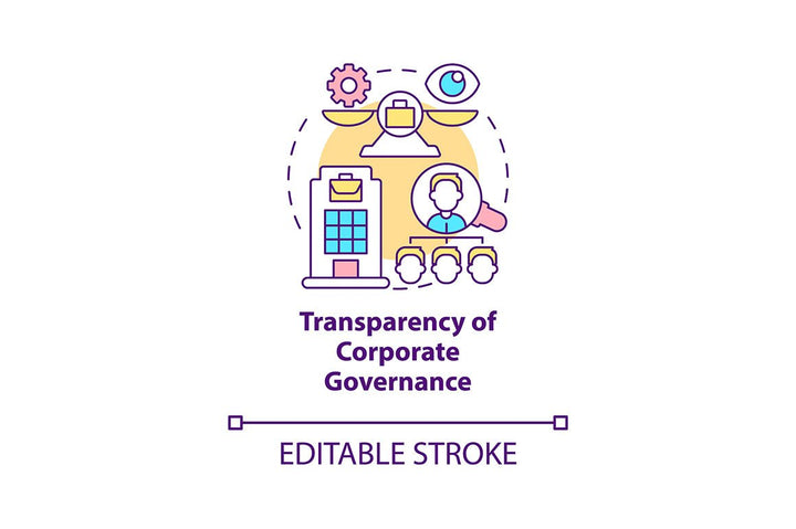 Corporate social responsibility offence concept icons bundle