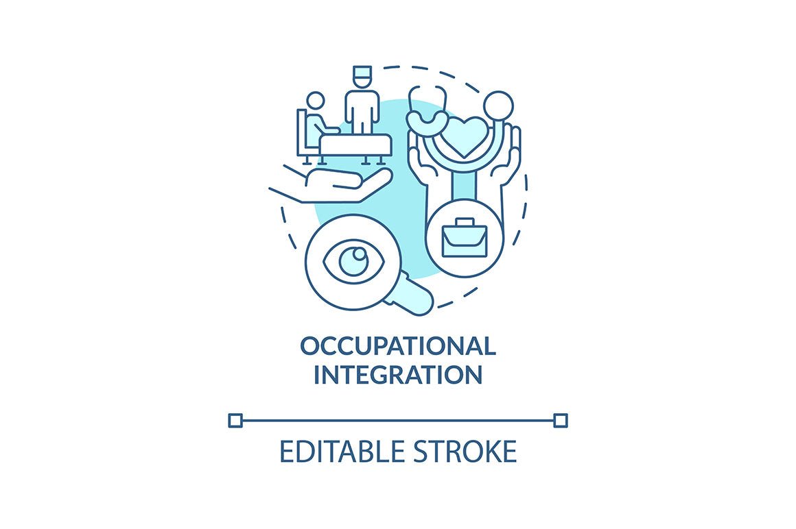 Corporate social responsibility offence concept icons bundle