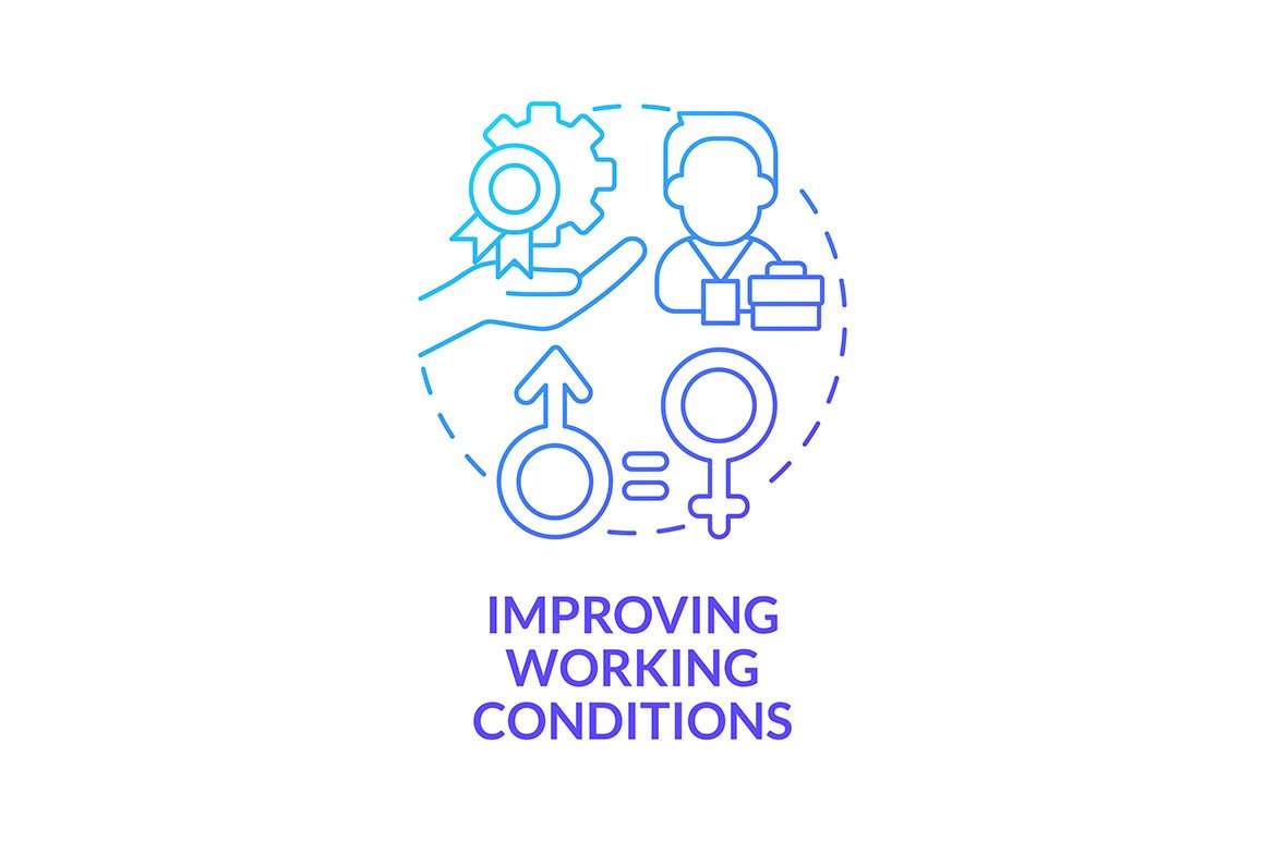 Corporate social responsibility offence concept icons bundle