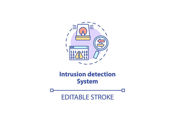 Cybersecurity concept icons bundle