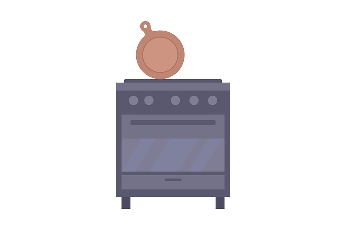 Decorative furniture vector item bundle